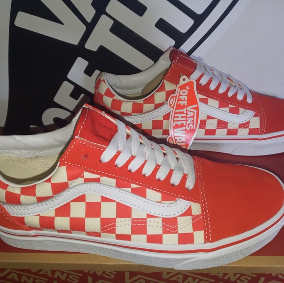 Vans Old Skool Primary Checkers Multiple Sizes - Picture 7 of 16